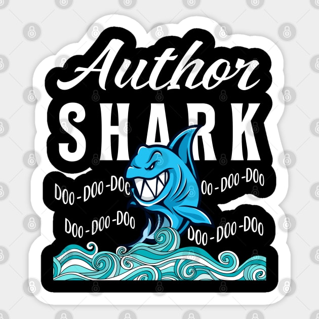 Author Gifts - Shark Sticker by StudioElla